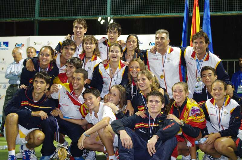 La Selecci&oacute;n Espa&ntilde;ola,  con los Navarros I&ntilde;igo Zaratiegui y David Ainciburu en sus Filas, Campeona del Mundo de Menores de P&aacute;del